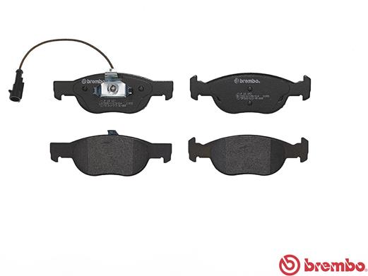 A.B.S. P 23 057 BREMBO Bremsbelagsatz, Scheibenbremse
